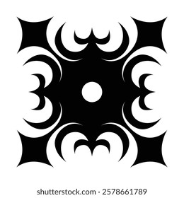 black and white floor tile design  Hexagons, diamonds, or interlocking shapes for a modern look.
