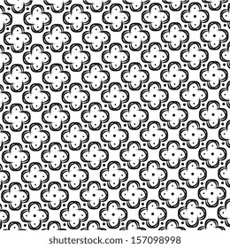 black and white floral pattern background