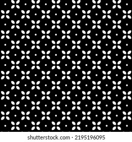 Black White Floral Texture Interior Design Wrapping Paper Print Graphics Wallpaper Background Banner Backdrop Fabrics Fashion Clothes Decorative Elements Laminates Textile Vector Geometrical Pattern