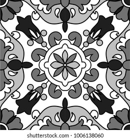 black white flower