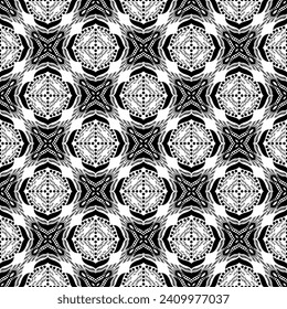 fondo de flores en blanco y negro patrón transparente 