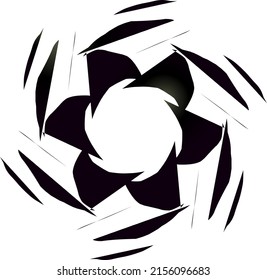 Black and white flower background texture 