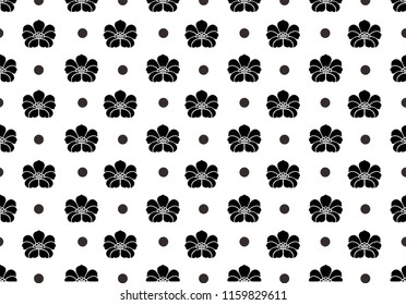 black white flower cute   background