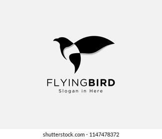 Black white flying bird, humming bird art,