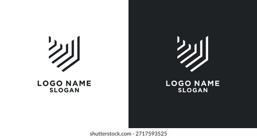 black and white fox head logo