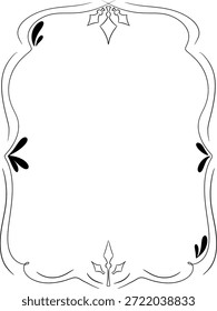 Marco blanco y negro para invitación de boda, fecha, aniversario, cóctel, despedida de soltera, cumpleaños, correo, Anuncio, redes sociales