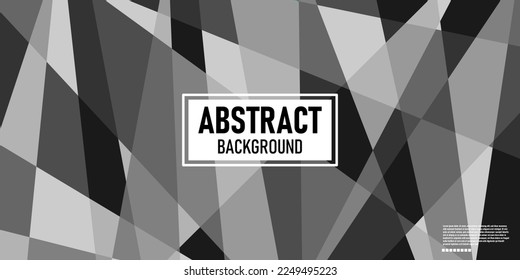black and white geometric abstract background