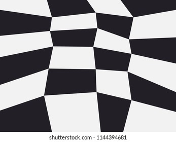 black and white geometric background