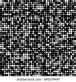 Black and White Geometric Background. Abstract Pattern for Monochrome Print