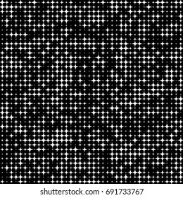 Black and White Geometric Background. Abstract Pattern for Monochrome Print