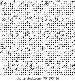 Black and White Geometric Background. Abstract Pattern for Monochrome Print