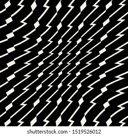 Black and white geometric background pattern.