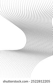 Textura de semitono geométrico blanco y negro