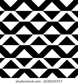 black and white geometric illusion pattern with a 3D tunnel effect. Ideal for posters, backgrounds, album art, textiles, and digital design.