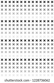 Black & White Geometric Pattern