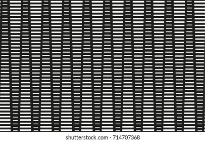 black - white geometric pattern