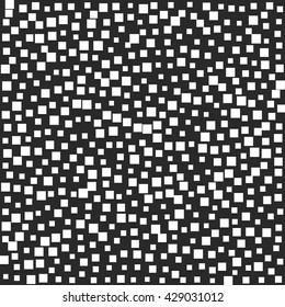 Black and white geometric pattern, abstract background, vector illustration.
