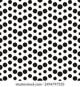 Black and white geometric pattern background vector 