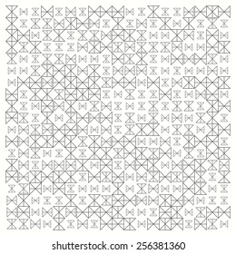 Black and white geometric pattern background. Can be used to design, website layout,  covers, textiles and packaging