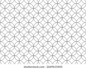 Patrón geométrico blanco y negro, diseño moderno simétrico decorativo