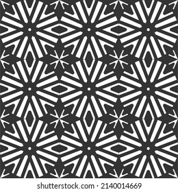 black  and white geometric pattern design