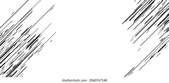 Black and white geometric pattern with lines, stripes, vector background. Modern minimalist texture, abstract design.
