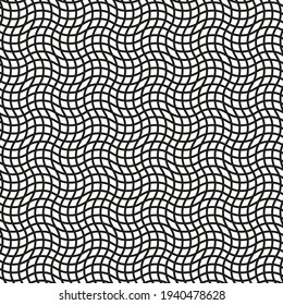 Black and white geometric pattern. Сage monochrome pattern. Vector illustration.