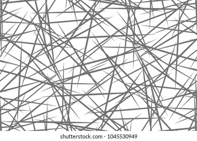 Black and white geometric pattern. Seamless abstract background. Vector stripe, lines. Horizontal speed line pattern.