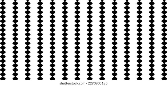 Black and white geometric pattern. Tileable texture. Overlay distressed grunge background. 