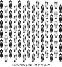 Black and white geometric pattern. Tileable texture background.