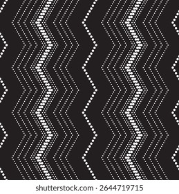 Black and white geometric pattern. Tileable texture background.