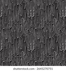 Black and white geometric pattern. Tileable texture background.