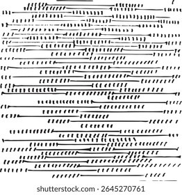 Black and white geometric pattern. Tileable texture background.