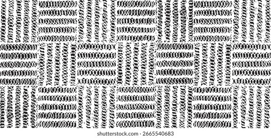 Padrão geométrico preto e branco. Fundo de textura inclinável.