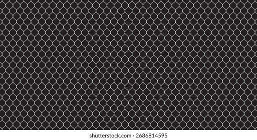 Black and white geometric pattern. Tileable texture background.