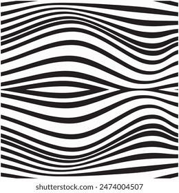 Black and white geometric pattern,Vector illustration design.geometrical stripes background. 