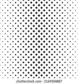 Schwarz-Weiß Geometrisches Rhombus nahtloses Muster. Einfaches Geo-Hintergrund. Gittermuster. Moderne minimalistische Moderne. Zeitgenössischer Vektordruck für Gewebe, Umhüllung, Schreibwaren, Tapeten 