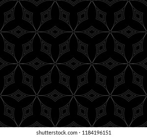 Black and white geometric seamless pattern. Simple regular background.Vector monochrome seamless pattern. Abstract repeat backdrop. Design for decor, prints, textile, furniture, cloth, digital