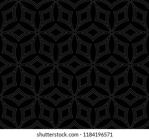 Black and white geometric seamless pattern. Simple regular background.Vector monochrome seamless pattern. Abstract repeat backdrop. Design for decor, prints, textile, furniture, cloth, digital