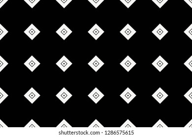Black and white geometric seamless pattern in modern stylish. for wallpapers, web page background, surface textures, Image for advertising booklets, banners. Vector illustration