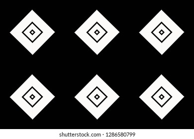 Black and white geometric seamless pattern in modern stylish. for wallpapers, web page background, surface textures, Image for advertising booklets, banners. Vector illustration