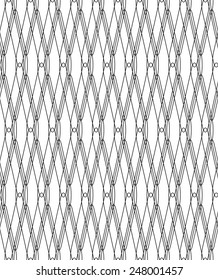 Black and white geometric seamless pattern modern stylish, abstract background. vector, illustration.