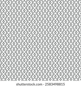 Black White Geometric Seamless Pattern