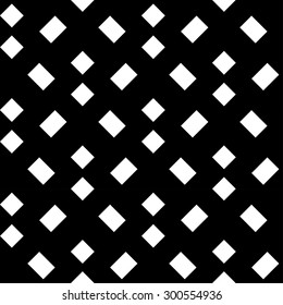 Black and white geometric seamless pattern. Abstract background. Vector seamless pattern.