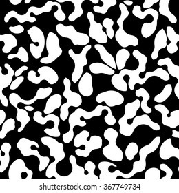 Black and white geometric seamless pattern. Abstract background without seams. Can be used for printing on fabric, web design, wallpaper etc.Vector illustration.