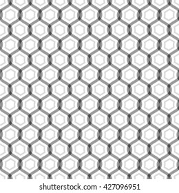 Black and white geometric seamless pattern in modern stylish. Abstract background. Vector seamless pattern.