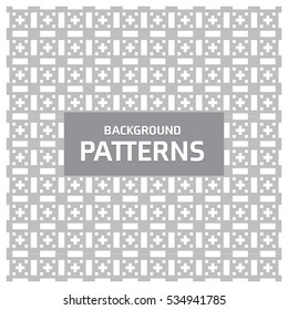 black and white geometric seamless pattern. Abstract background. Vector seamless pattern. Endless texture can be used for wallpaper, pattern fills, web page background,surface textures