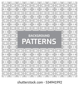 black and white geometric seamless pattern. Abstract background. Vector seamless pattern. Endless texture can be used for wallpaper, pattern fills, web page background,surface textures