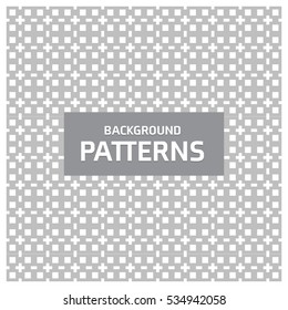 black and white geometric seamless pattern. Abstract background. Vector seamless pattern. Endless texture can be used for wallpaper, pattern fills, web page background,surface textures
