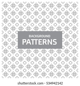 black and white geometric seamless pattern. Abstract background. Vector seamless pattern. Endless texture can be used for wallpaper, pattern fills, web page background,surface textures